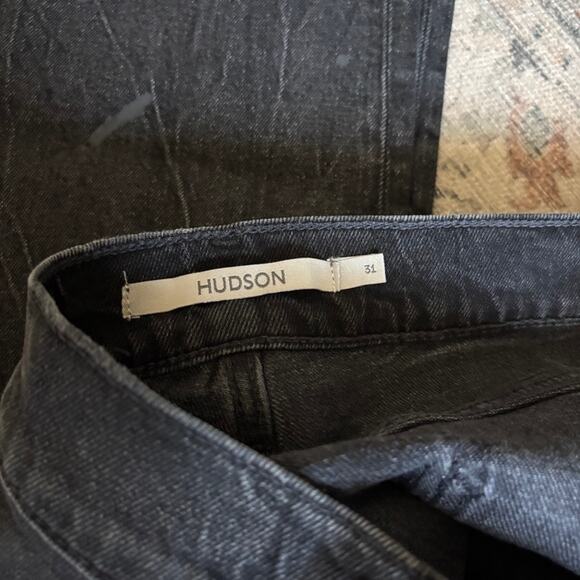 NWT Hudson Reese Onyx Jeans Men's Straight Leg 31x32 - Picture 6 of 6
